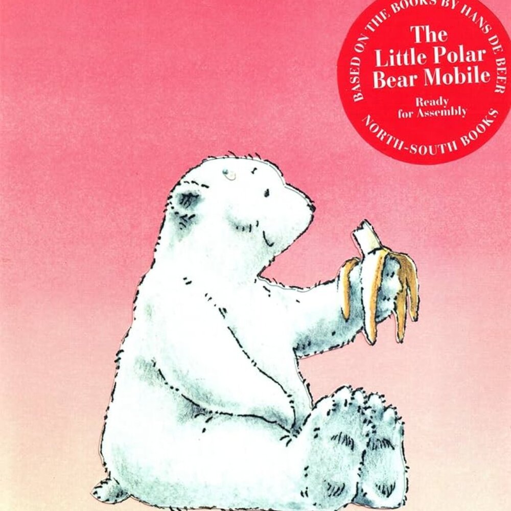 1997 Sealed THE LITTLE POLAR BEAR MOBILE from the book by Hans De Beer